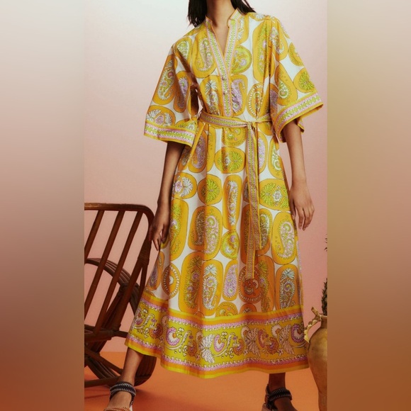 NWT Alemais Diana Midi Dress Size AU 8/US 4 - Picture 1 of 15